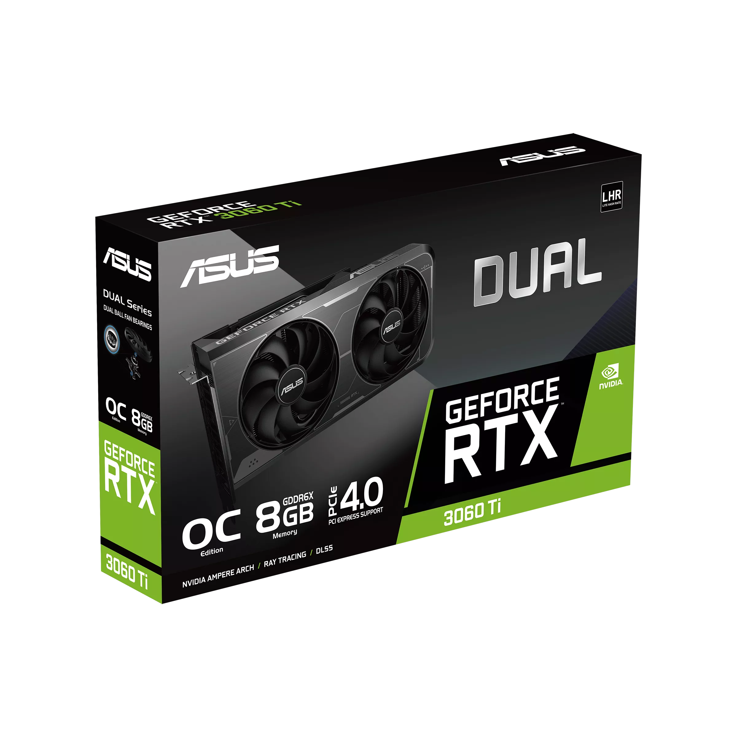 ASUS Dual GeForce RTX™ 3060 Ti OC Edition - Graphics Card ASUS Dual GeForce RTX™ 3060 Ti OC Edition - Graphics Card